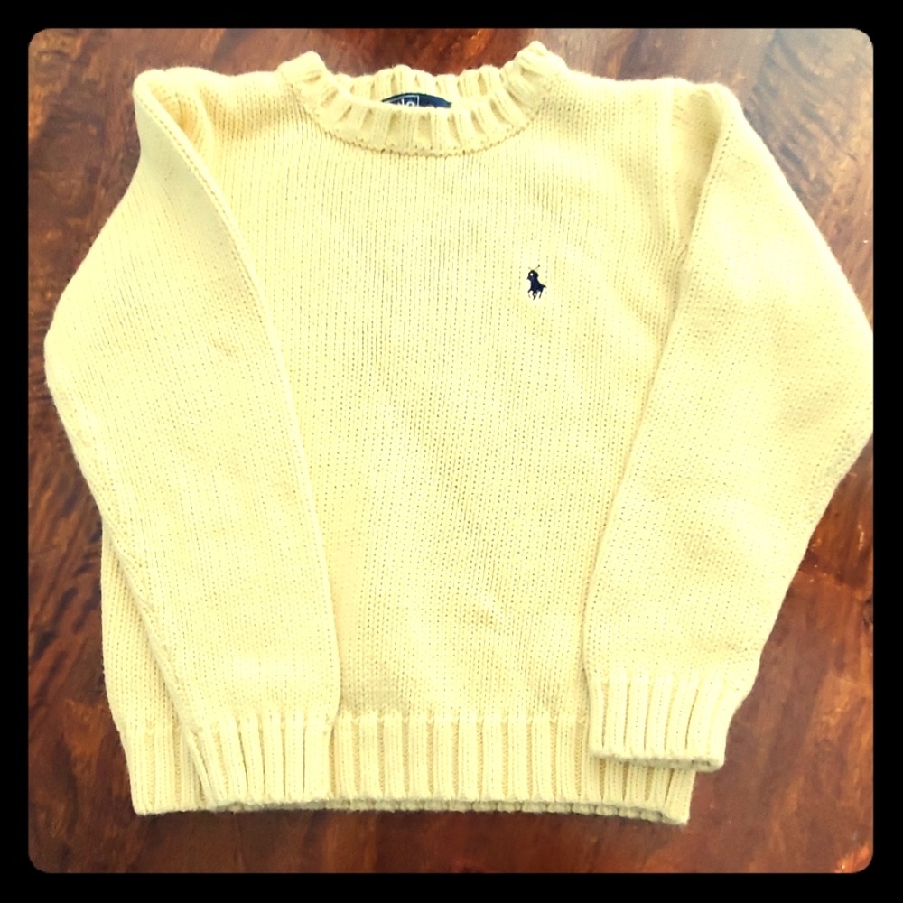 Yellow Polo Sweater